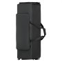 VEVOR Drumtas, Drumuitrustingstas, 1020x470x330 mm, met verstelbare schouderbanden, wielen en 4 buitenvakken, waterafstotend en gevoerd, veilig transport van apparatuur en instrumenten