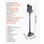 VEVOR Cordless Vacuum Cleaner, 25KPA Max Powerful Suction, Rechargeable Anti-Tangle Stick Vacuum with Dust Cup, Lightweight Handheld Vac with 35mins Runtime for Home, Carpet, Pet Hair, Hard Floor