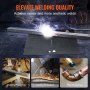 VEVOR lasdeken 305 x 305 x 3 mm lasdeken 982 ℃ hittebestendigheid hittebeschermingsstof hittebeschermingsmat koolstofvezel blusdeken brandwerende pad brandwerende mat brandmat zwart