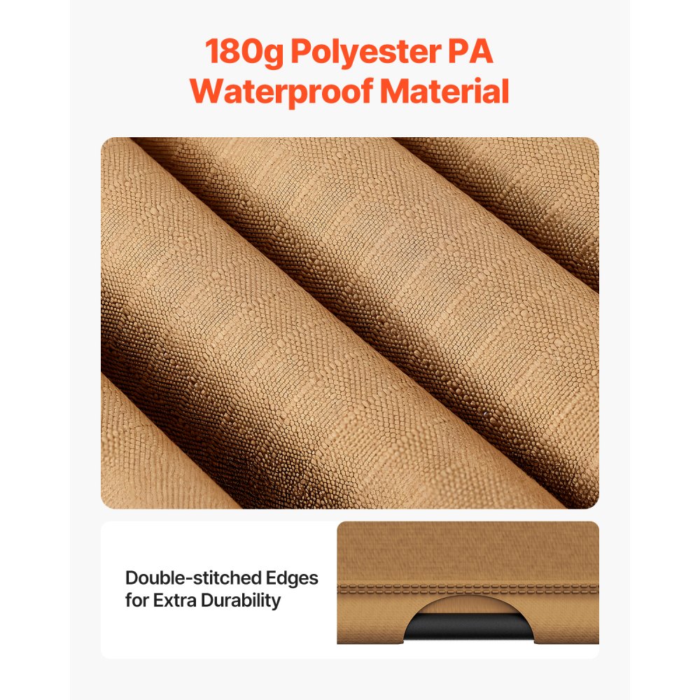 VEVOR Pergola 3650x3048x2540mm, tuinpergola met gebogen luifel, intrekbare paviljoen met zonnescherm, grote patio-paviljoen, ideaal voor patio, achtertuin, veranda, zwembad