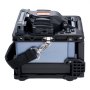 VEVOR Glasvezellasapparaat met 6 motoren, kernuitlijning, 6s splitsing en 13s verwarming, Glasvezellasapparaat met 5-inch LCD-scherm, 3-in-1 glasvezelhouder, 7800 mAh-batterij voor SM MM DS NZDS-vezel