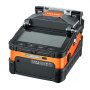 VEVOR glasvezellasser, 6 motoren, 0,3 µm kernuitlijning, fusielasser met VFL OPM voor SM MM DS NZDS, 8s lassen, 18s verwarmen, 5 inch touchscreen, 3-in-1 glasvezelhouder, 5200mAh