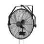 VEVOR Wall Mount Fan, 18 in Wall Mounted Hanging Fan with IP44-rated Protection, 3-Speed, Long Airflow Distance, Adjustable Rotation Angle, Powerful for Industry, Commercial, Garage, Workshop