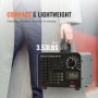 VEVOR Ozongenerator 36000mg/u Ozonisator 115W Luchtreiniger 300㎡ Ozonapparaat Gebouwrenovatie 0-120 Minuten Timer Deodorizer Ozongenerator Vochtigheidsweergave Intelligente Binnenklimaatbewaking