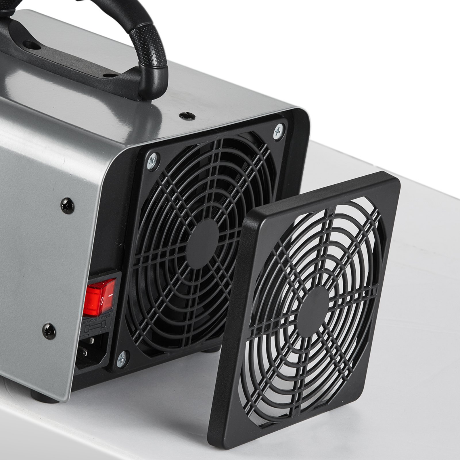 VEVOR Ozongenerator 36000mg/u Ozonisator 115W Luchtreiniger 300㎡ Ozonapparaat Gebouwrenovatie 0-120 Minuten Timer Deodorizer Ozongenerator Vochtigheidsweergave Intelligente Binnenklimaatbewaking