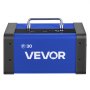 VEVOR Ozone Generator, 30000mg/h Commercial Ozone Machine, with 15s Delayed Start & Dual-Hose Water Mode & LCD Touchscreen, Industrial Deodorizer for Car, Smoke, Home Odors, Up to 250 m²