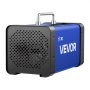 VEVOR Ozone Generator, 30000mg/h Commercial Ozone Machine, with 15s Delayed Start & Dual-Hose Water Mode & LCD Touchscreen, Industrial Deodorizer for Car, Smoke, Home Odors, Up to 250 m²