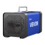 VEVOR Ozone Generator, 60000mg/h Commercial Ozone Machine, with 15s Delayed Start & Dual-Hose Water Mode & LCD Touchscreen, Industrial Deodorizer for Car, Smoke, Home Odors, Up to 450 m²