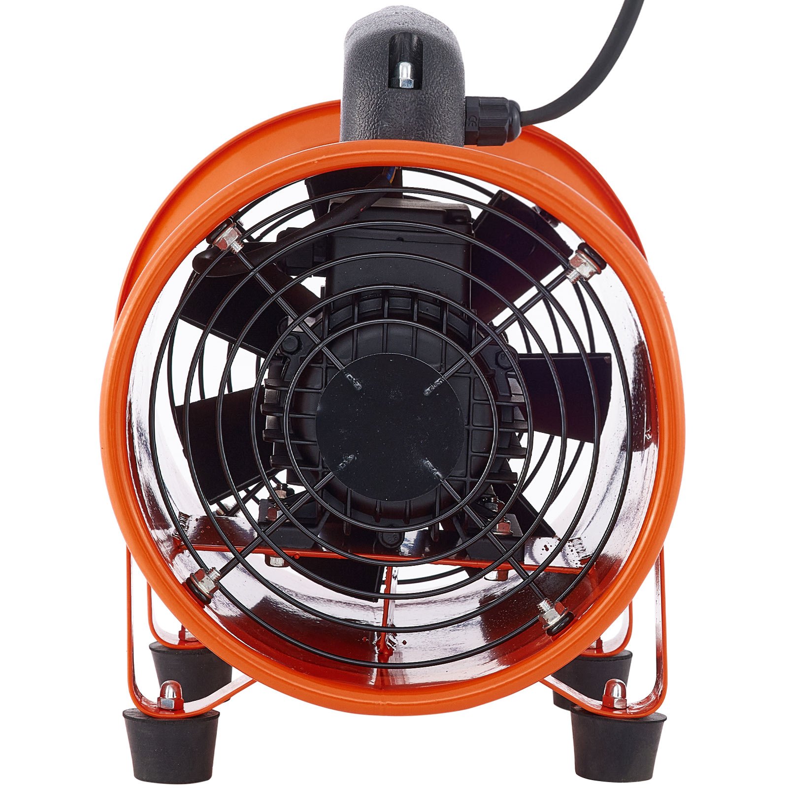 VEVOR Axiaal Ventilator Bouwventilator Afzuigventilator Extractor Fan 8' Afzuigventilator Blower draagbaar 10m Kanaalslang Ventilator