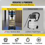 VEVOR Dust Extractor Collector, 40L / 11 Gallon Capacity, HEPA Filtration System Automatic Dust Shaking, 1200W Powerful Motor Wet & Dry Vacuum Cleaner, Heavy-Duty Shop Vacuum with Attachments