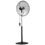 VEVOR Industriële staande ventilator, 670 mm, 85 graden oscillerende ventilator, in hoogte verstelbare ventilator met 3 instelbare snelheden, windmachine voor fabriek, werkplaats, magazijn, zwart