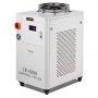 VEVOR Industriële waterkoeler, CW6000, 1500W waterkoeler met compressor, watertankinhoud 15 liter, max. debiet 65 l/min, voor CO2-lasergraveermachine.