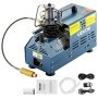 VEVOR High Pressure Compressor, 4500PSI/30MPA High Pressure Air Compressor, 1800W 220V Automatic Pressure Relief Air Rifle Compressor for Paintball Air Rifle, PCP Rifle, Diving Bottle