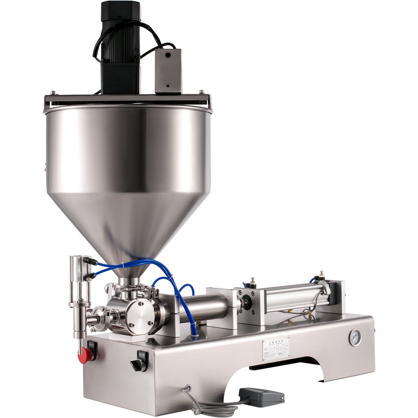 Pneumatische Vulmachine Vloeistof- En Pasta-vulmachine 500 Ml Mengfunctie