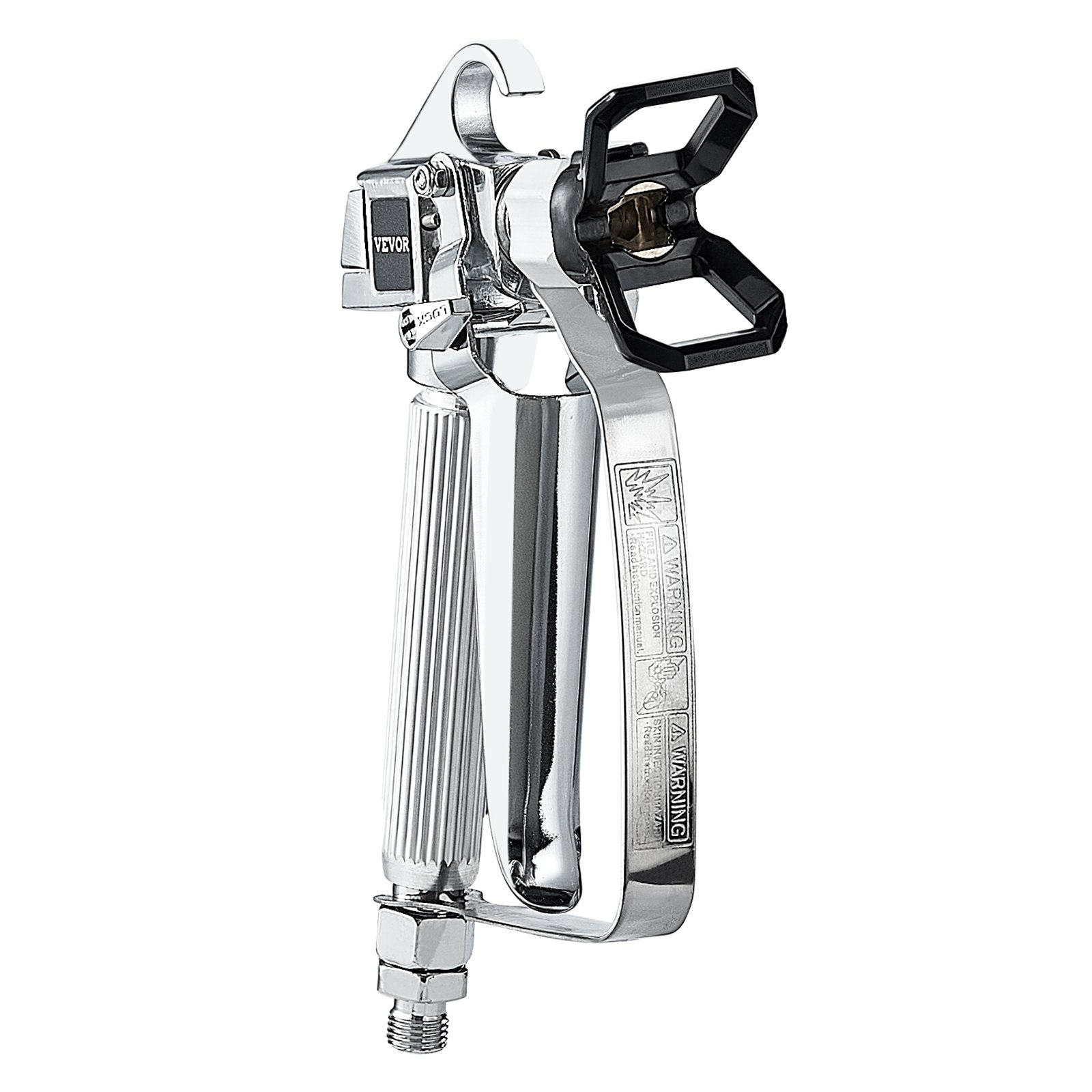 VEVOR Airless verfspuitpistool, 3600 PSI hogedruk airless verfspuitpistool met 5 spuitmonden, 211, 315, 417, 517, 623, airless verfspuitpistoolset met filters, reinigingsnaald en borstel