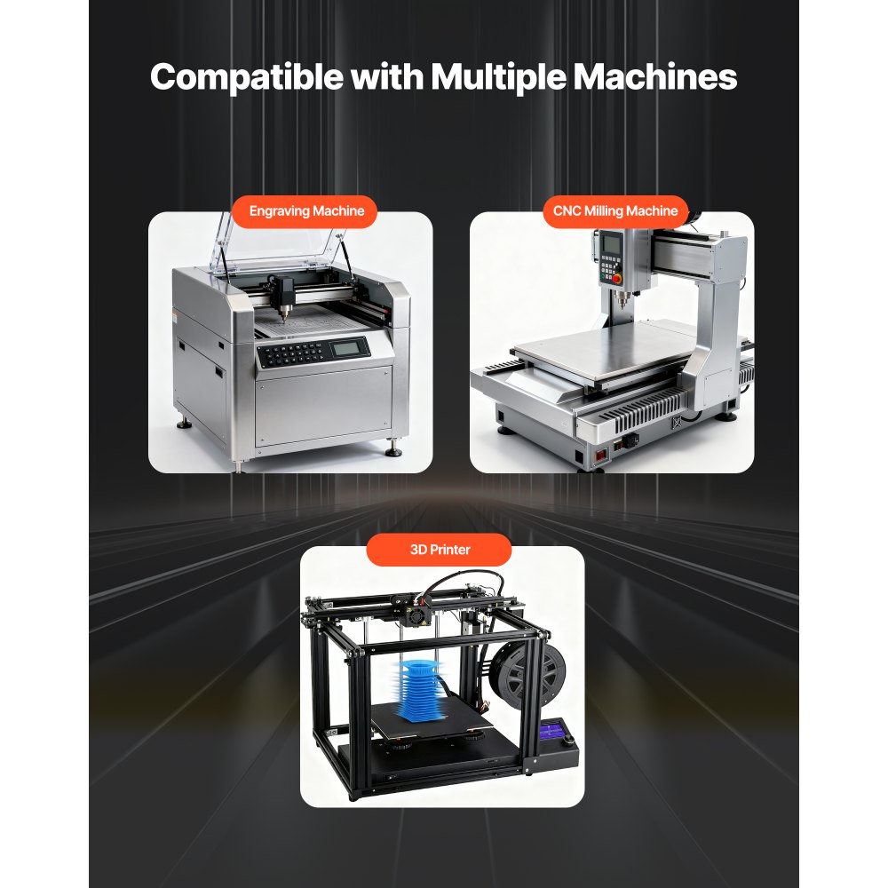 VEVOR lineaire geleiding, 1000 mm slag, kogelomloopaandrijving, CNC lineaire geleidingstafel aandrijving, gemotoriseerde Nema 23 stappenmotor, hoge precisie, voor graveermachines, CNC-freesmachines en 3D-printers.