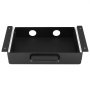 VEVOR Onderbureaulade 385x230x76 mm, Onderbureaulade, Verborgen Bureau-opbergorganizer, Pennenlade onder de tafel voor Zit-Sta werkplekken op kantoor en thuis