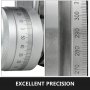 Scheidingsdraaitafel 200 mm horizontaal-verticaal verdeelkop draaibaar CNC