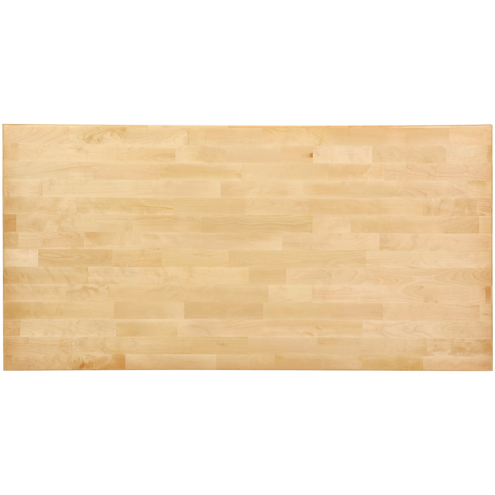 VEVOR Table Top Solid Wood Desk Top 29.5" x 23.6" x 1.5" Rectangular Maple Wood