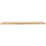 VEVOR Houten tafelblad, 1200 x 750 x 38 mm, draagvermogen 150 kg, universeel eendelig esdoornhouten bureau voor in hoogte verstelbaar elektrisch staand bureauframe, werkblad voor thuiskantoor