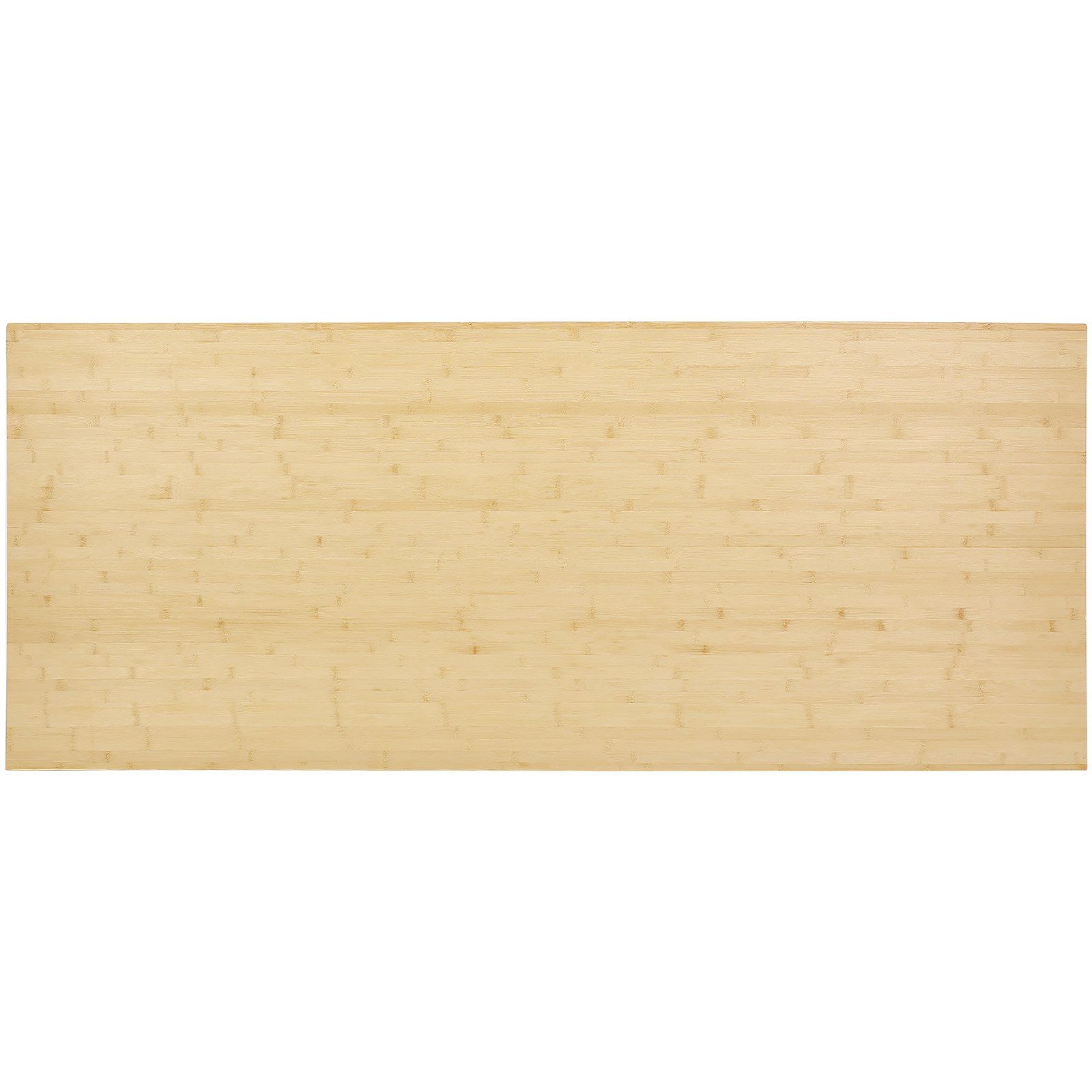 VEVOR Bamboe tafelblad, 1800 x 737 x 38 mm, draagvermogen 150 kg, massief bamboe bureau uit één stuk voor in hoogte verstelbaar elektrisch staand bureauframe, werkblad voor thuis en op kantoor