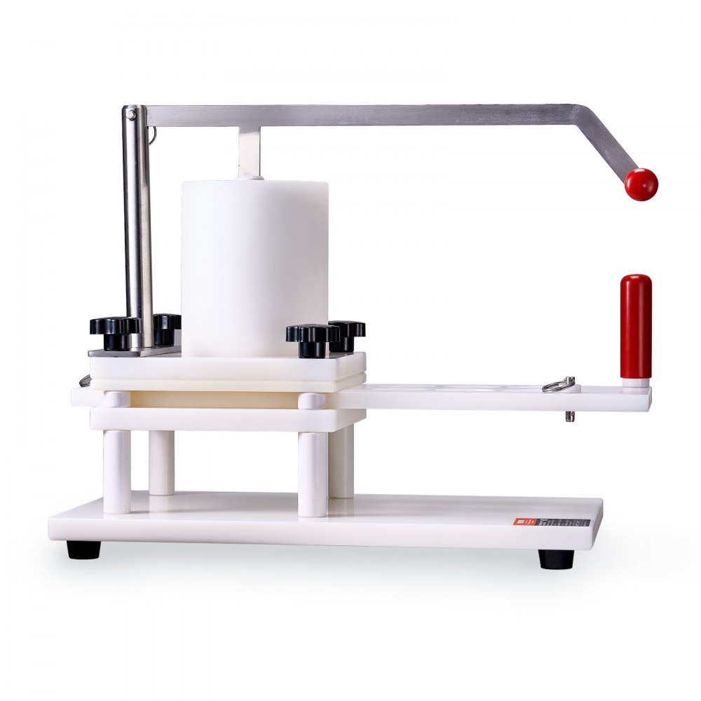 VEVOR Commerciële Burgerpers - Hamburger Patty Maker 5 / 10 / 13 cm, met 10 burgerpapiertjes en 2 klemmen, Professionele Hamburgerpers van roestvrij staal, perfect voor het bereiden van hamburgers en BBQ-accessoires