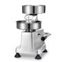VEVOR Commerciële Burgerpers - Hamburger Patty Maker 10 / 13 / 15 cm, met 3 pakken burgerpapier, Professionele Hamburgerpers van roestvrij staal, Perfect voor het bereiden van hamburgers en BBQ-accessoires