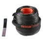 VEVOR kunststof touw 9,5 mm x 25,9 m lier synthetisch touw gemaakt van 12 strengen hoogmoleculaire polyethyleenvezels lierkabel Powerline Ideaal voor het trekken van ATV's UTV's auto's SUV's en grote terreinwagens