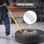 VEVOR bandenwisselaar bandenwisselaar 1175 mm gele bandenwisselaar ijzeren hendel bandenwisselaar bandenwisselgereedschap bandenlichter handleiding voor auto's, vrachtwagens, SUV's, motorfietsen