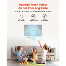 VEVOR Ventilatierooster Afvoerluchtrooster Ventilatierooster Louvrerooster 83x57,2x4cm