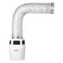 VEVOR 3-in-1 binnendrogerventilatieset met elektrische drogeremmer en 101,6 mm x 1,5 m uitschuifbare ventilatieslang, ideaal voor appartementen en campers