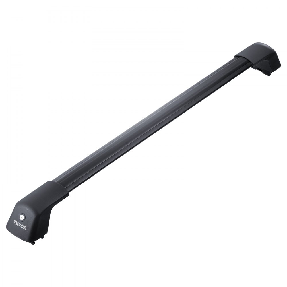 VEVOR Dakdrager Universele Dakdrager Auto Aluminium Dwarsdrager 90 kg Draagvermogen, Geschikt voor Verhoogde Zijrail met Opening, Geschikt voor Interne Afstand van Dakbalk 102-108 cm
