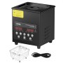 VEVOR 2L Ultrasoonreiniger 60W Digitale Ultrasoonreiniger met Zachte Modus & Verbeterde Ontgassing, 40kHz Industriële Sieradenreiniger met Verwarming & Timer, voor Brillen Horloges Zwart