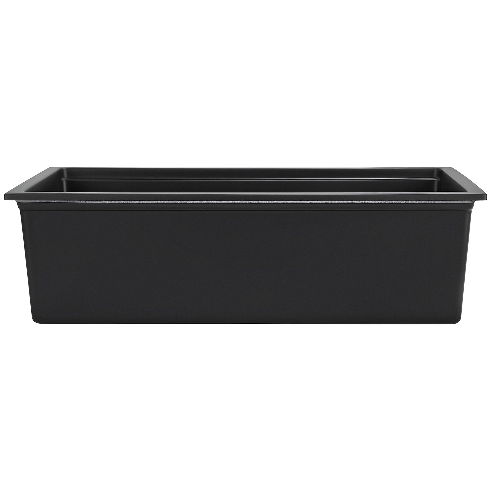 VEVOR 76 cm Kitchen Sink Workstation, Undermount Granite Sink, Drop-In Single Bowl Farmhouse Basin with Multiple Accessories, Household Dishwasher Sinks for RV, Prep Kitchen, and Bar (Black)