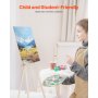 VEVOR Canvas Boards for Painting, 12 x 16 Inch White Canvases for Painting, 24 Pack Painting Canvas Panels for Sketching, Acrylic and Oil Painting, Watercolor, Paint Canvas for Kids and Professionals