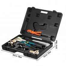 VEVOR PEX-1625 Range 16-25mm PEX Clamping Tool for EHAU System Pipe Clamping Tool Fitting Tool Expander Pulling Clamping Plumbing Tool Kits for 16, 20, 25 mm (Tool Sets)
