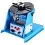 VEVOR Lasdraaitafel 20W Laspositioneerder 1-12 RPM Manipulator 10 kg (horizontaal) / 5 kg (verticaal) Draaitafel 0-90° Kantelhoek K01-63 Drieklauwplaat voor snijden, slijpen en monteren
