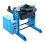 VEVOR Rotary Welding Positioner 50KG, 0-90° Welding Positioning Turntable Table 0.5-6RPM 120W, with 12.4 Inch 3-Jaw Lathe Chuck & Welding Torch Stand Holder for Cutting, Grinding, Assembly, Testing