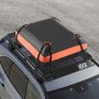 VEVOR Dakdrager Autodakdrager (1625 x 990 x 105 mm) Universele dakdrager met bagagetas, net en spanbanden (maximaal draagvermogen 113,4 kg), dakdrager voor SUV, vrachtwagen