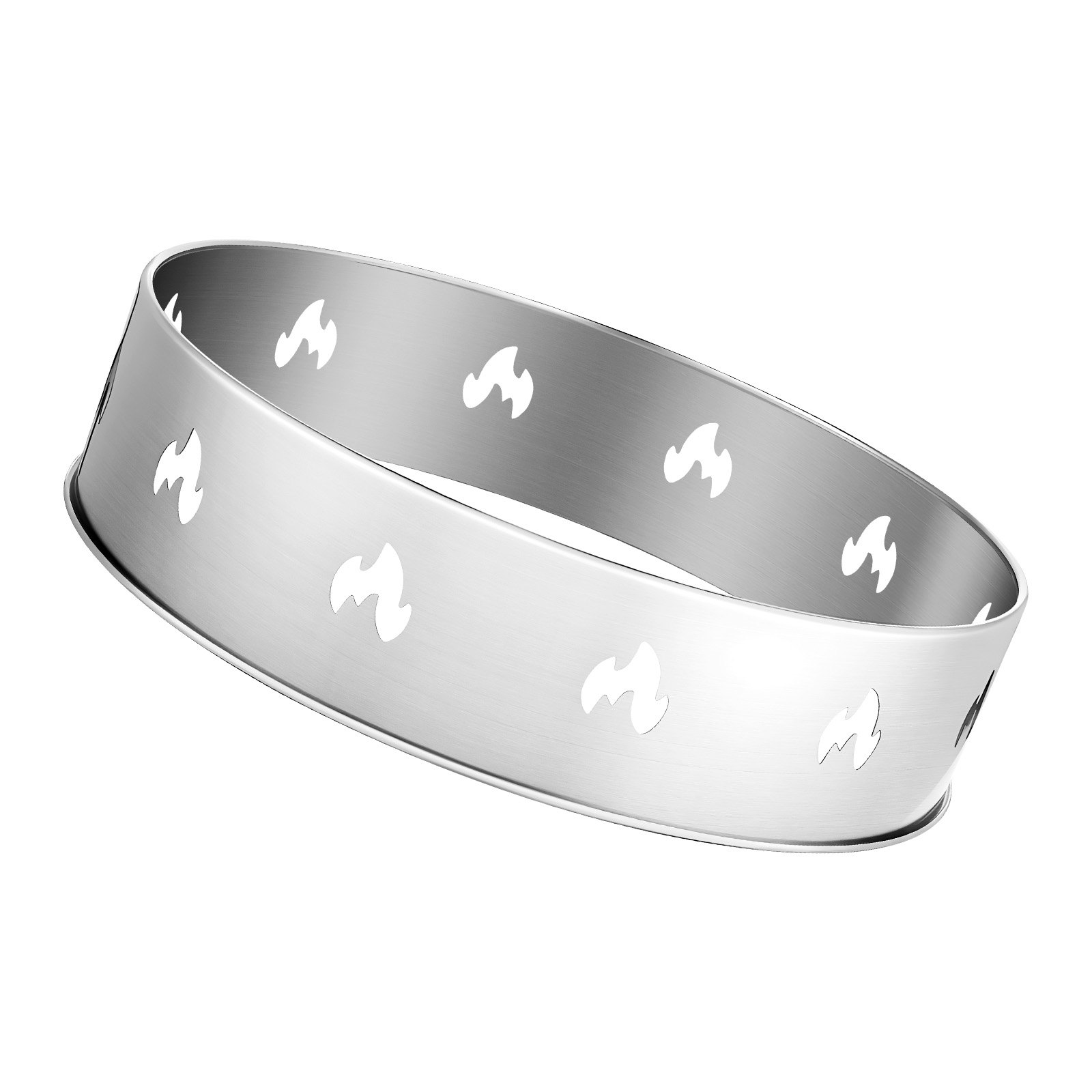 VEVOR Vuurschaalstandaard φ408x99 mm, Accessoires voor buitenvuurkorven, Ondersteuningsframe voor kachel Ranger van roestvrij staal, Draagbare buitenkampeerbeugel voor open haard, Kampvuur