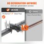 VEVOR Cargo Bar, Truck Bed Bar Adjustable from 40" to 73", Heavy-duty Steel Cargo Stabilizer Bar with 220 lbs Capacity, Truck Load Bar Stop Sliding for Pickup Truck Bed, SUV