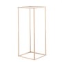 VEVOR Wedding Flower Stand, 10PCS 23.62-inch Column Flower Stand, Floral Stands with Acrylic Laminate, Rectangular Floral Display Rack for Wedding, Party, Birthday, Home, French Gold Stands