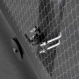 VEVOR Sliding Gate Kit, Rolling Gate Hardware Kit w/ H-Shaped Wheel Groove for Cantilever Sliding Gates and Rolling Door, Sliding Gate Rollers w/ 4 Track Wheels, Heavy Duty Sliding Roller,Black