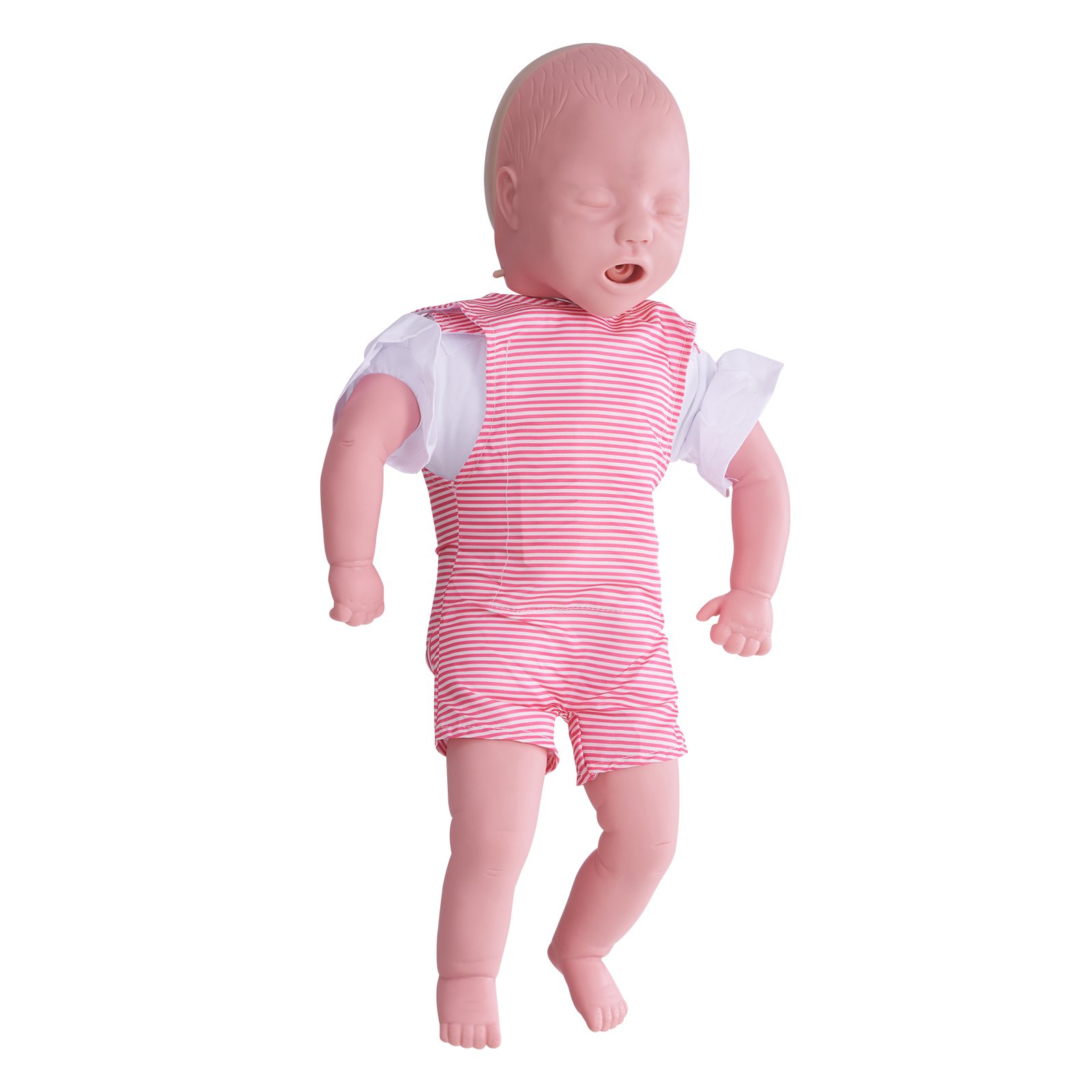 VEVOR Infant CPR Training Manikin, Heimlich Maneuver and Cardiopulmonary Resuscitation (CPR) Practice, Professional Infant Airway Obstruction Training Manikin, Baby Infarction Model for Education