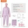 VEVOR Vrouwelijke Verpleegpop Multifunctionele Patiëntenzorgsimulator 1530 x 450 x 210 mm, Multifunctionele Trainingspop Verpleegkundige Trainingspop Uniforme Schaalvormen Pop