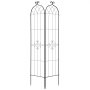 VEVOR Garden Trellis, 220 x 52.5 cm Rose Trellis, 2 Packs Garden Flower Rose Trellises with Powder-Coated Finish & Convenient Locking Design, Plant Support Trellises for Flowers, Vegetables, Roses