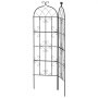 VEVOR Garden Trellis for Climbing Plants, 71 x 20 in, 2 Packs Rustproof Metal Garden Flower Trellis, Outdoor Climbing Rose Trellis Cucumbers Support, Decorative Clematis Trellis for Courtyards Lawns
