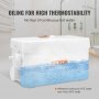 VEVOR rioolpomp 350W hefsysteem 6000L/u versnipperaar pomp 7m opvoerhoogte 3600rpm 99% remmingsgraad ingebouwde terugslagklep onderhoudsvrije afvoer afvalwater bad douche keuken
