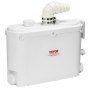 VEVOR Macerator Pump, 500W, 29 GPM Flow, 26 ft/8 m Head, Macerator Sewerage Toilet Pump with 4 Water Inlets, Waste Water Disposal Upflush Machine for Kitchen, Basement, Shower, Sink, Laundry, Bathtub