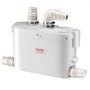 VEVOR Macerator Pump, 500W, 29 GPM Flow, 26 ft/8 m Head, Macerator Sewerage Toilet Pump with 4 Water Inlets, Waste Water Disposal Upflush Machine for Kitchen, Basement, Shower, Sink, Laundry, Bathtub